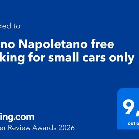 Corno Napoletano Free Parking For Small Cars Only * Naples